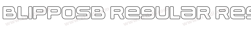 BlippoSB Regular Reg字体转换